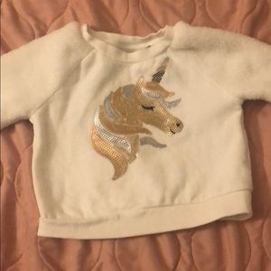 Unicorn sequins sweatshirt